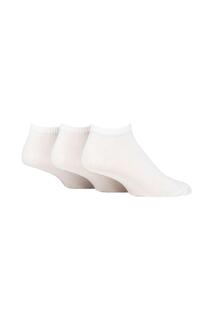 3 пары спортивных спортивных носков из 100% переработанного простого хлопка SOCKSHOP TORE, белый