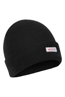 Шапка-бини Thinsulate Вязаный головной убор Мягкая шапка Mountain Warehouse, черный