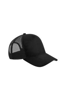 Замшевая кепка Snapback Trucker Beechfield, черный Beechfield®