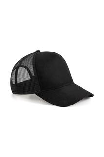 Замшевая кепка Snapback Trucker Beechfield, черный Beechfield®