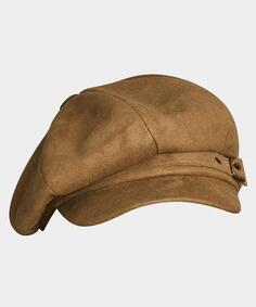 Замшевая шапка Baker Boy в стиле ретро Joe Browns, коричневый