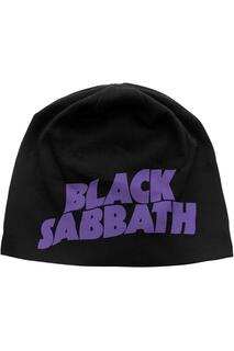Шапка-бини с логотипом Black Sabbath, черный