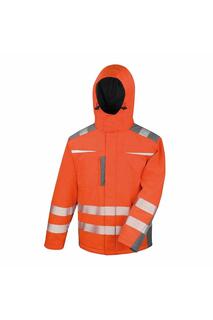 Рабочее пальто Safeguard Dynamic Hi-Visibility Softshell Result, оранжевый