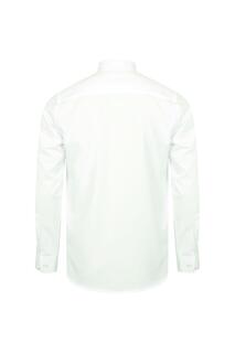 Рабочая рубашка с длинными рукавами, впитывающими влагу Henbury, белый