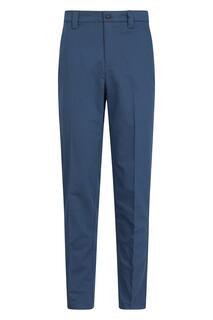 Брюки для гольфа Стандартные брюки, впитывающие пот, с карманами Mountain Warehouse, синий