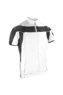 Bikewear Cycling 1 Легкая куртка с прохладным сухим верхом из флиса с 4 молниями Spiro, белый Спиро