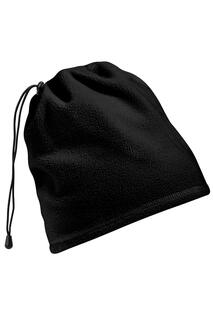 Зимняя шапка и утеплитель для шеи/снуд Suprafleece Anti-Pilling 2in1 Beechfield, черный Beechfield®