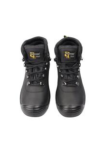 Суперширокие защитные ботинки EEEE Grafters, черный