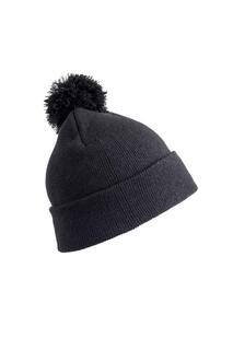 Зимняя шапка с помпоном Essentials Result, черный