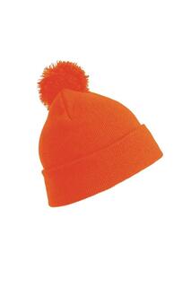 Зимняя шапка с помпоном Essentials Result, оранжевый