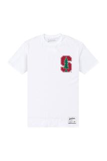 S Белая футболка Stanford University, белый
