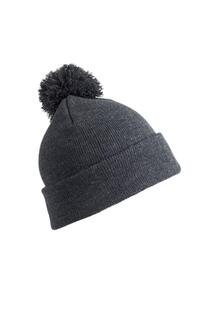 Зимняя шапка с помпоном Essentials Result, серый
