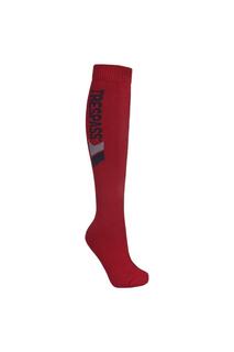 Роскошные носки Tech Luxury из смеси мериносовой шерсти для лыжных трубок Trespass, красный