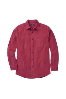 Вельветовая рубашка с длинным рукавом Cotton Traders, розовый
