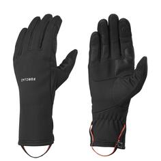 Тактильные эластичные перчатки Decathlon для горного треккинга MT500 Forclaz, черный