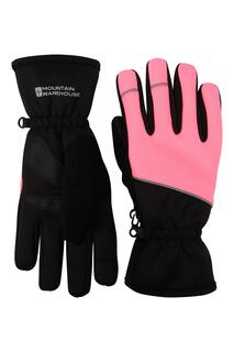 Swift Cycling Gloves Водонепроницаемые светоотражающие варежки Mountain Warehouse, розовый