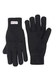 Thinsulate Gloves Трикотажные зимние теплые перчатки Mountain Warehouse, синий