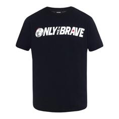 T-Just-SV Черная футболка с логотипом Only The Brave Diesel, черный