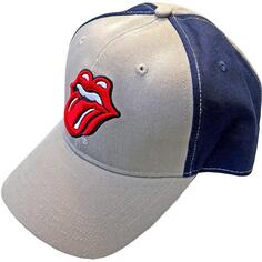 Классическая бейсболка Snapback с язычком Rolling Stones, серый