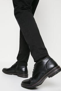 Мэн: ботинки чукка со шнуровкой Bertie Debenhams, черный