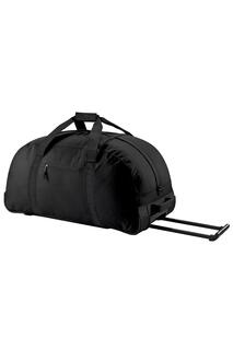 Классическая дорожная сумка на колесиках/спортивная дорожная сумка Bagbase, черный