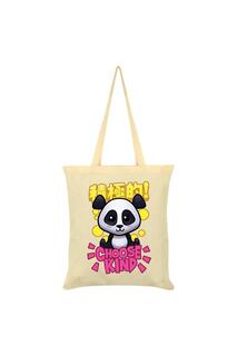 Выберите добрую большую сумку Handa Panda, белый