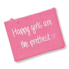 Самые счастливые девушки — самая красивая косметичка Темно-синяя, серая или розовая 60 SECOND MAKEOVER, розовый