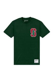 футболка S Forest Stanford University, зеленый