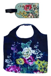 Багажная бирка и набор для покупок с цветочным принтом Joules Cambridge Portico Designs Ltd, мультиколор