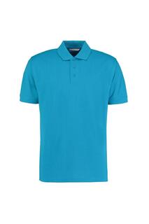 Классическая рубашка-поло с короткими рукавами Superwash Kustom Kit, синий