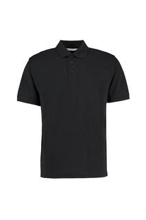 Классическая рубашка-поло с короткими рукавами Superwash Kustom Kit, черный
