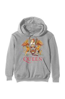 Классическая толстовка с гербом Queen, серый