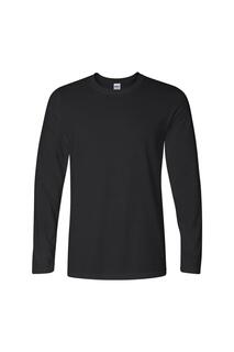 Мягкая футболка с длинными рукавами (5 шт.) Gildan, черный