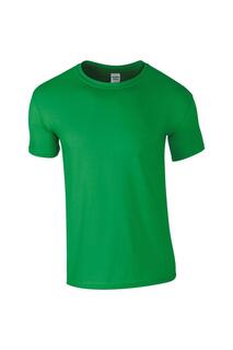 Мягкая футболка с короткими рукавами Gildan, зеленый