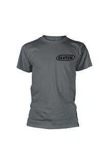 Классическая футболка с логотипом Clutch, серый