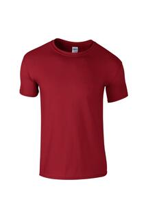 Мягкая футболка с короткими рукавами Gildan, красный