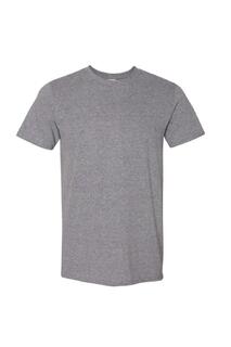 Мягкая футболка с короткими рукавами Gildan, серый