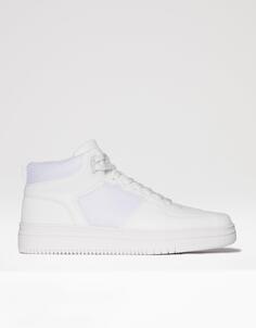 Высокие кроссовки &apos;Villa&apos; Sport Panel High Top Trainers Threadbare, белый