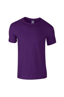 Мягкая футболка с короткими рукавами Gildan, фиолетовый