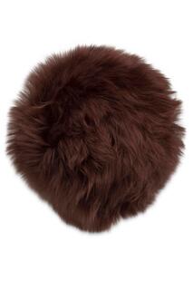 Классическая шапка из овчины в стиле Живаго Nordvek, коричневый