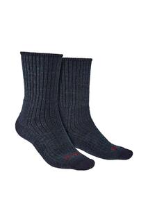 Мягкие носки средней плотности из мериносовой шерсти для пеших прогулок и прогулок Bridgedale, синий