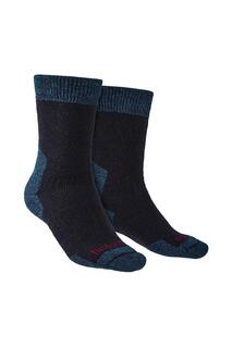 Мягкие носки-ботинки Explorer из плотной мериносовой шерсти Bridgedale, синий