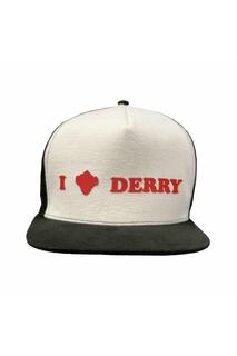 Бейсбольная кепка I Heart Derry IT Chapter Two, белый