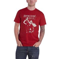 футболка со слухами Fleetwood Mac, красный