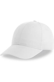 Бейсбольная кепка Recy Six из переработанного полиэстера Atlantis, белый