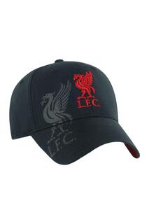 Бейсбольная кепка Obsidian Crest Liverpool FC, черный