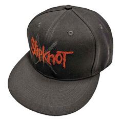 Бейсбольная кепка Snapback с 9-конечной звездой и логотипом Slipknot, серый
