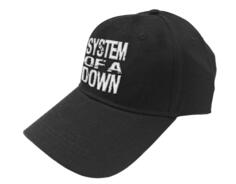 Бейсбольная кепка Snapback с логотипом Stacked Band Down, черный