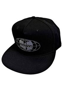 Бейсбольная кепка Snapback с логотипом World Wide Wu Tang Clan, черный