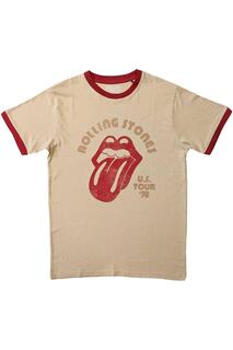 Футболка тура по США &apos;78 The Rolling Stones, коричневый